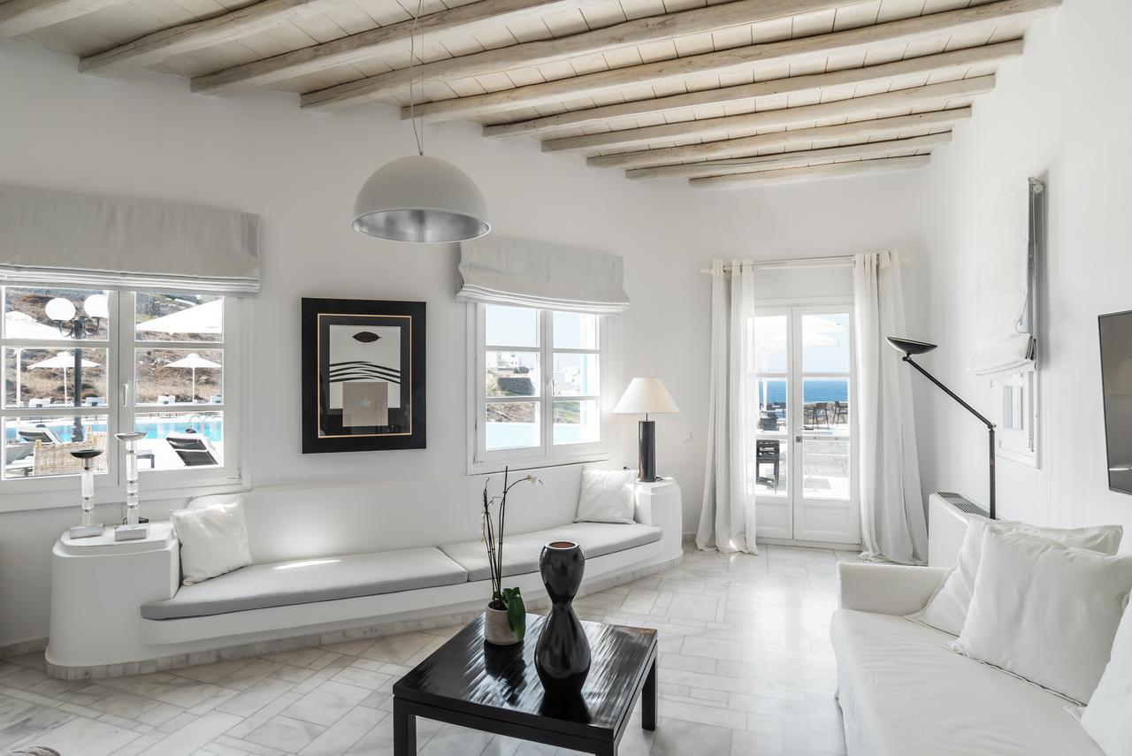 Capo Di Mykonos Resort Agios Ioannis Diakoftis Quarto foto